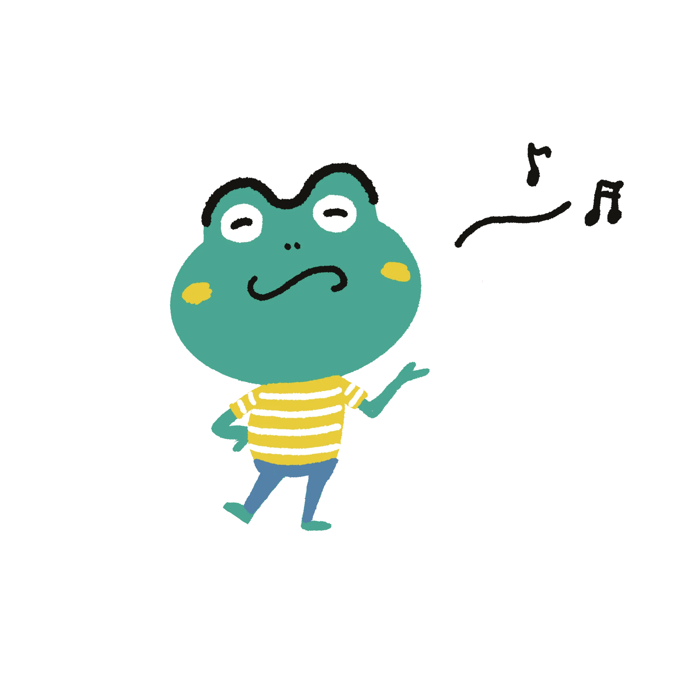 シャドマスのカエルのキャラクター